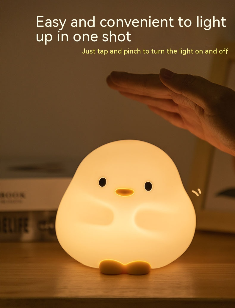Soft Touch Penguin Night Light