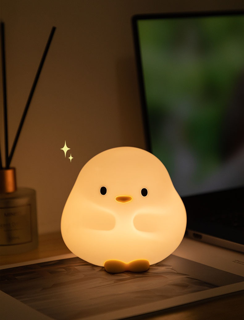Soft Touch Penguin Night Light