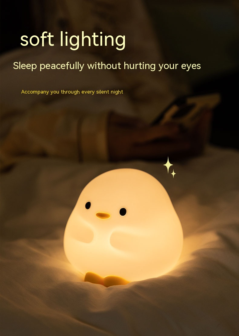 Soft Touch Penguin Night Light