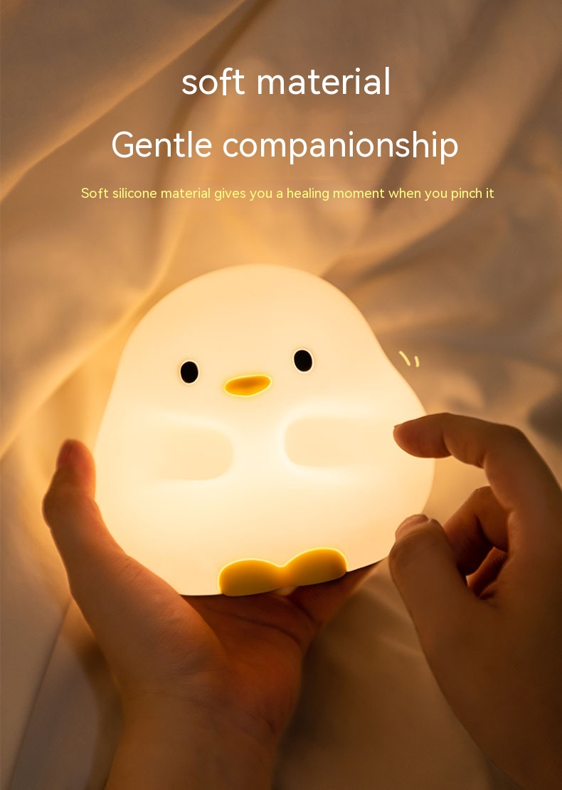 Soft Touch Penguin Night Light