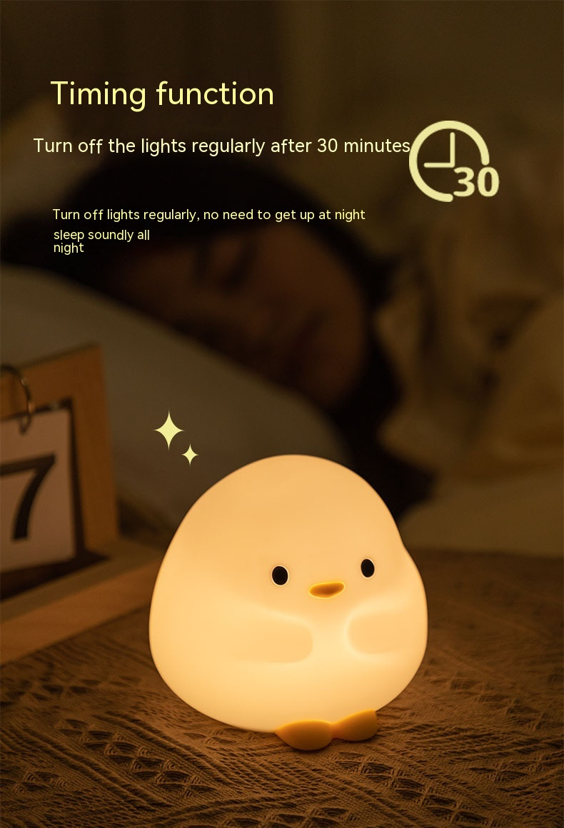 Soft Touch Penguin Night Light