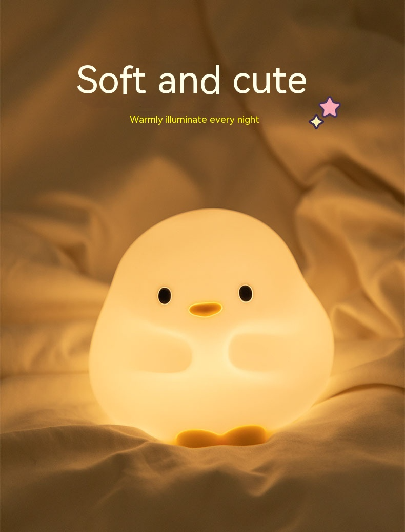 Soft Touch Penguin Night Light