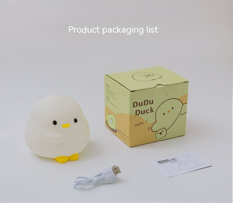 Soft Touch Penguin Night Light