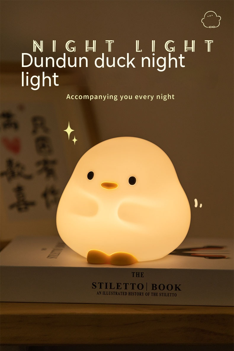Soft Touch Penguin Night Light