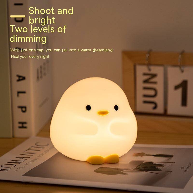 Soft Touch Penguin Night Light