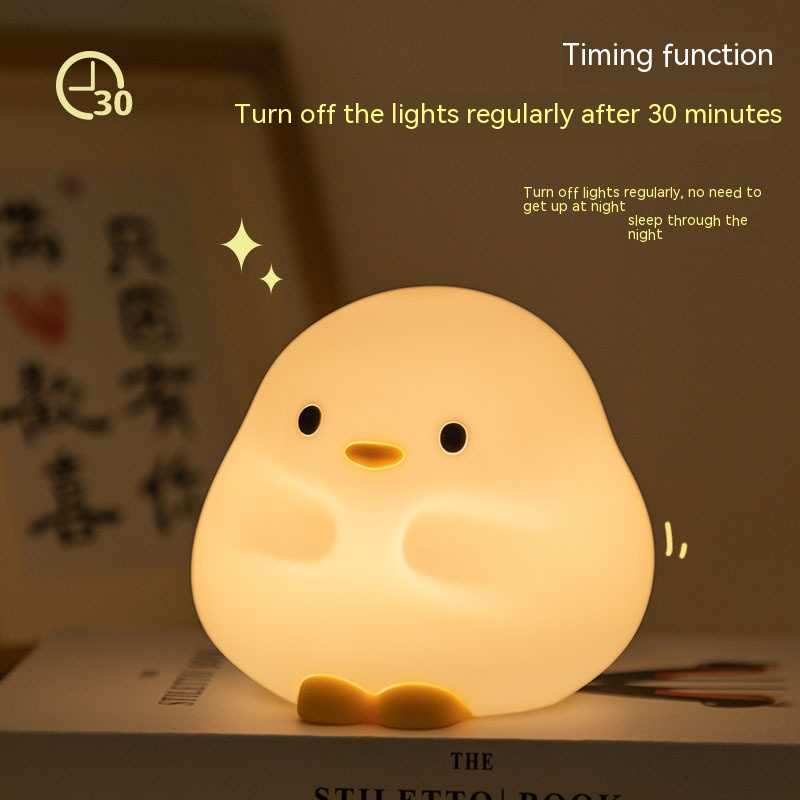 Soft Touch Penguin Night Light