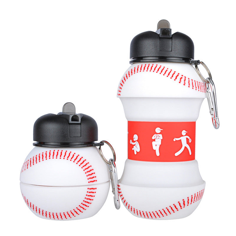 Collapsible Sports Water Bottle -Portable, Stylish&Durable