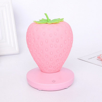 Strawberry Night Light- USB Rechargeable, Soft LED Glow