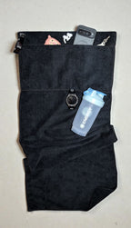 The FlexTowel- Anti Germ Gym Towel with zipper pocket