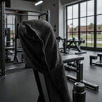 The FlexTowel- Anti Germ Gym Towel with zipper pocket